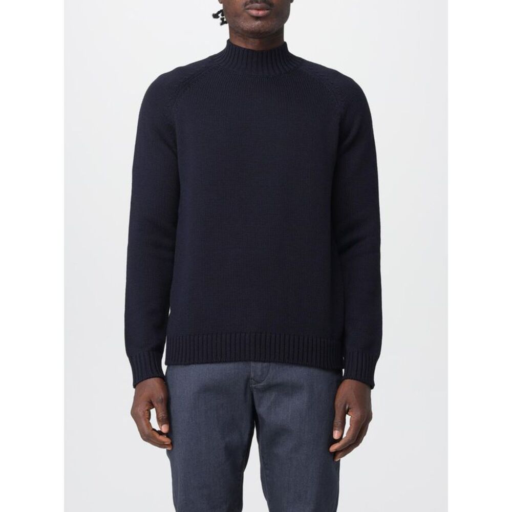 Zanone Sweater Men Blue